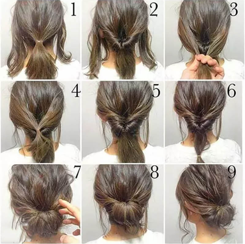 Tóc búi củ tỏi: 10+ cách búi đơn giản & 20 kiểu tóc đẹp nhất