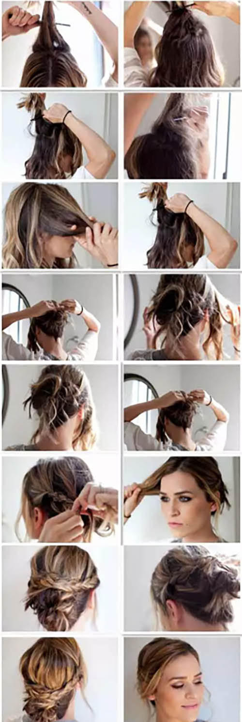 20 cách tạo kiểu cho nàng tóc ngắn dễ dàng thực hiện tại nhà