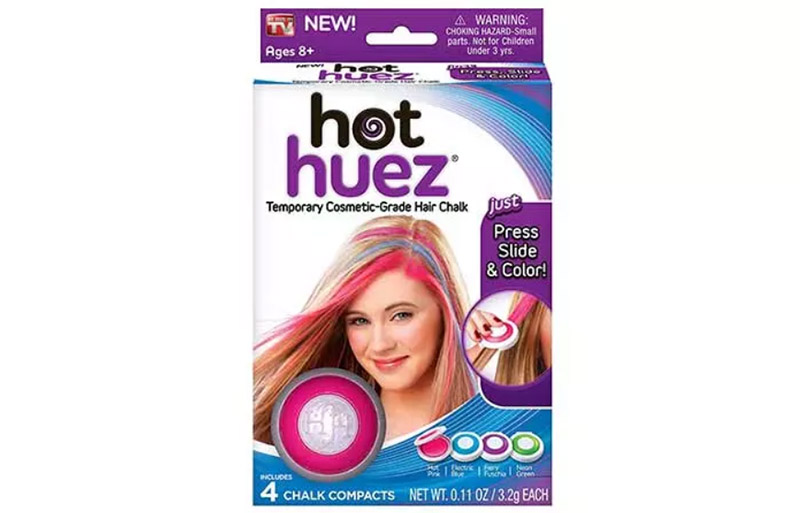 Hot Huez Temporary Cosmetic-Grade Hair Chalk