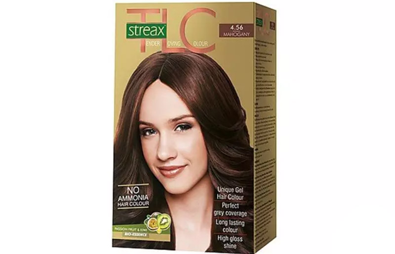Streax Mahogany Brown 4.56 Hair Colour