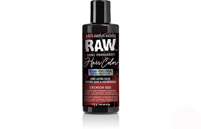 Raw Brilliant Demi-Permanent Hair Color – Neon Red