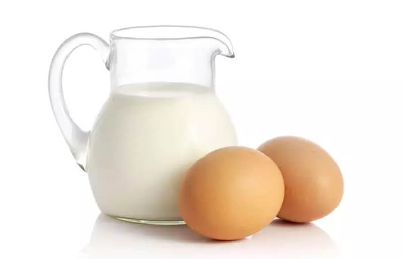 Trứng hoặc sữa tươi